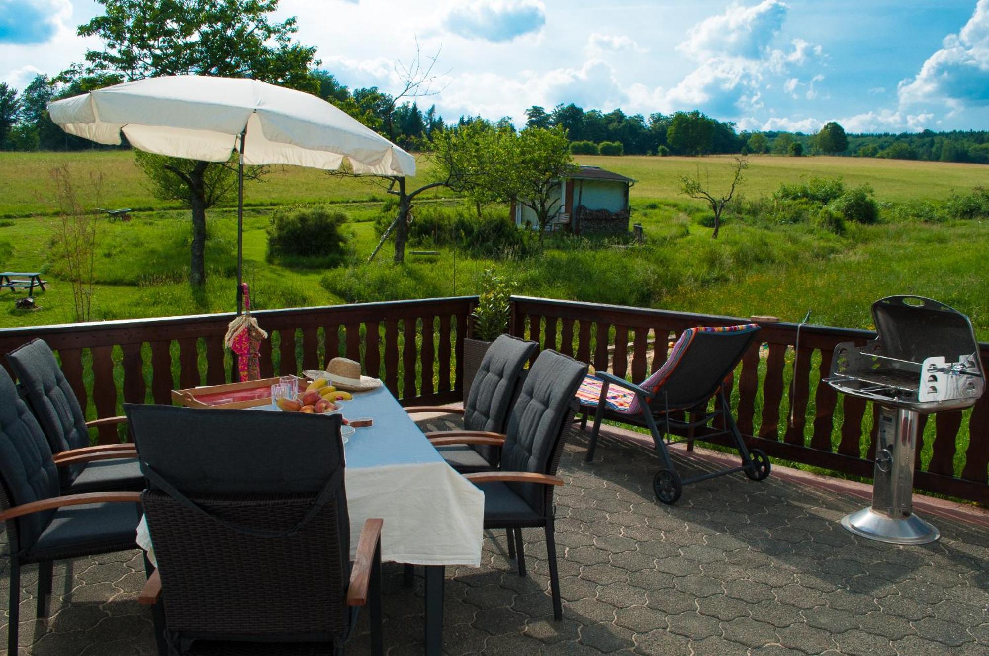 Ferienwohnung Haus Sohl am Rothaarsteig Bad Laasphe Exterior foto